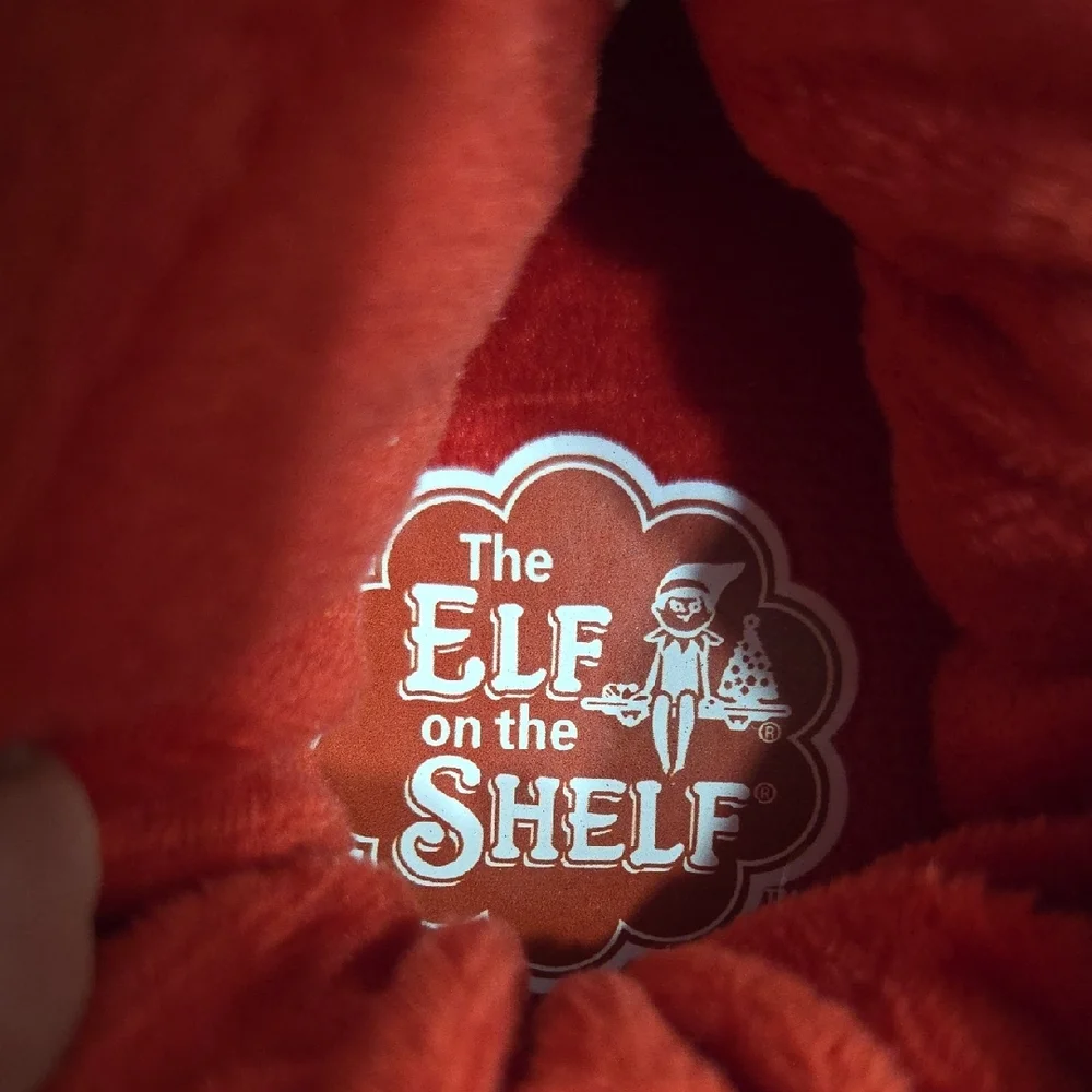 The Elf On The Shelf Plush Slippers